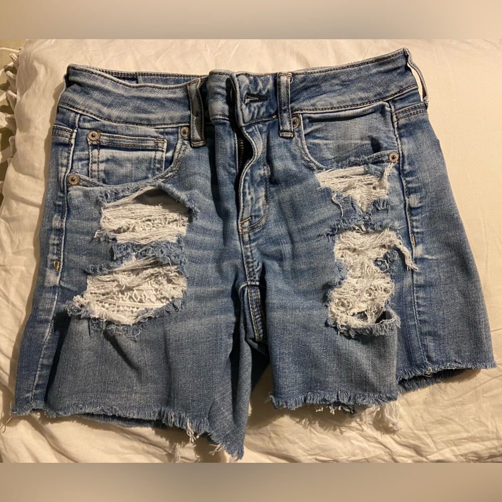 American eagle cut off Jean shorts